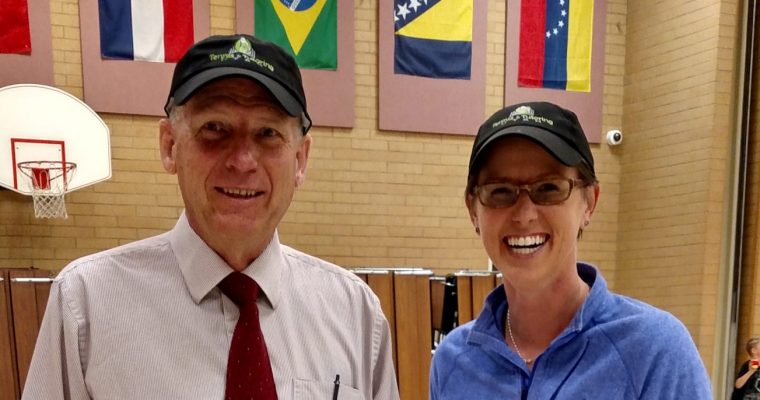Tennis & Tutoring Program at Hillside Elementary with West Valley City Mayor Ron Bigelow and T&T Director Angie Keeton